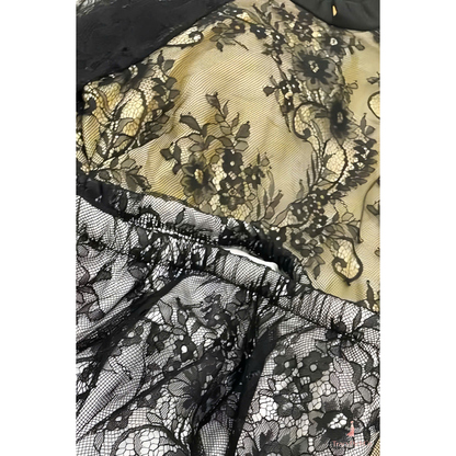 Modern Lace Ao Dai Women Elegant Mandarin Collar